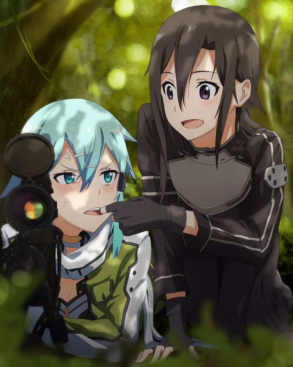 M Ya Gun Gale Online Sword Art Online Kirito Sinon Weapon 294962